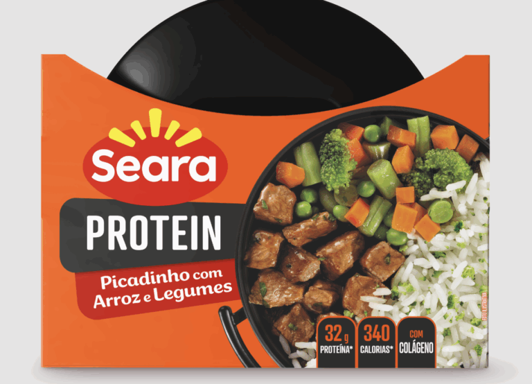 Seara lança linha de refeições proteicas congeladas