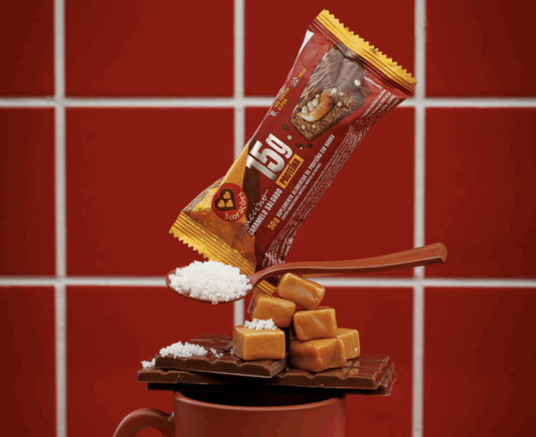 3 Corações lança linha de barras de proteínas