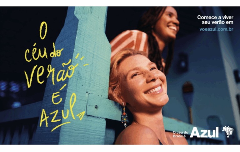 Azul lança campanha “O Céu do Verão é Azul”