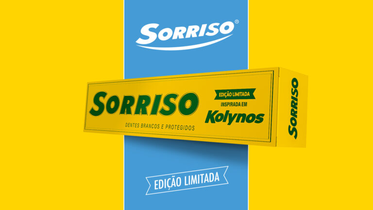 Sorriso lança edição inspirada na Kolynos