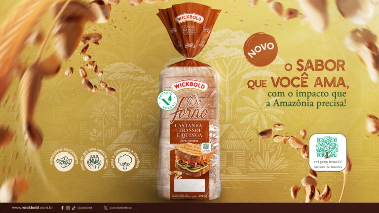 Wickbold lança pão feito com castanhas-do-Pará da Amazônia