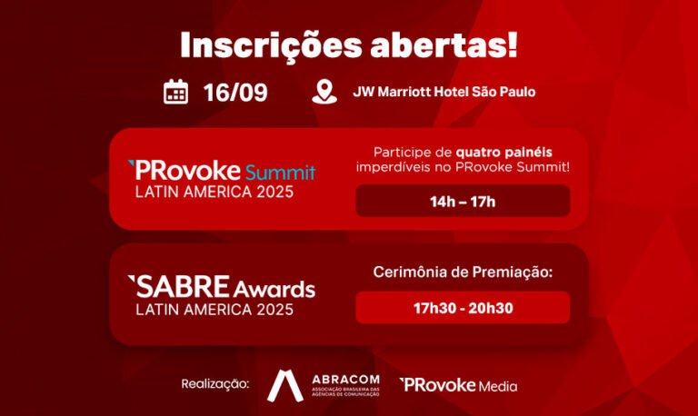 Brasil sediará o Sabre Awards Latin America 2025