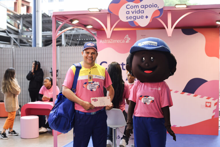 Correios terá uniforme rosa em parceria com AstraZeneca