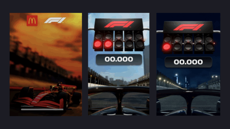 Aioros desenvolve jogo de Fórmula 1 para app do Méqui