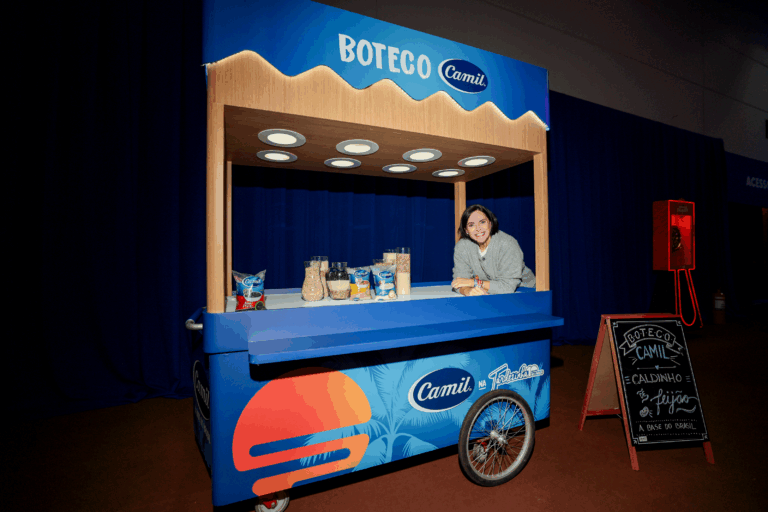 Camil marca presença em Tardezinha São Paulo