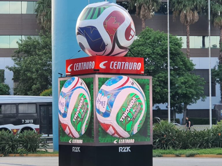 RZK Digital e Centauro exibem experiência da Copa do Mundo