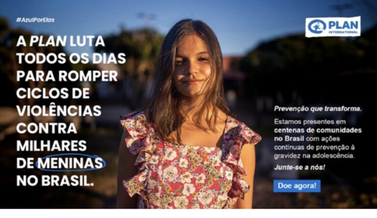 Plan Brasil lança campanha de proteção de meninas