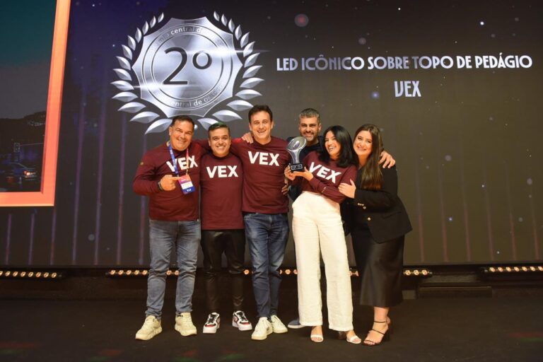 VEX é 2º lugar em Icônicos no Prêmio Central de Outdoor