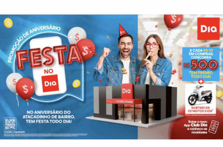 Dia Supermercados faz 24 anos com “Festa no Dia”