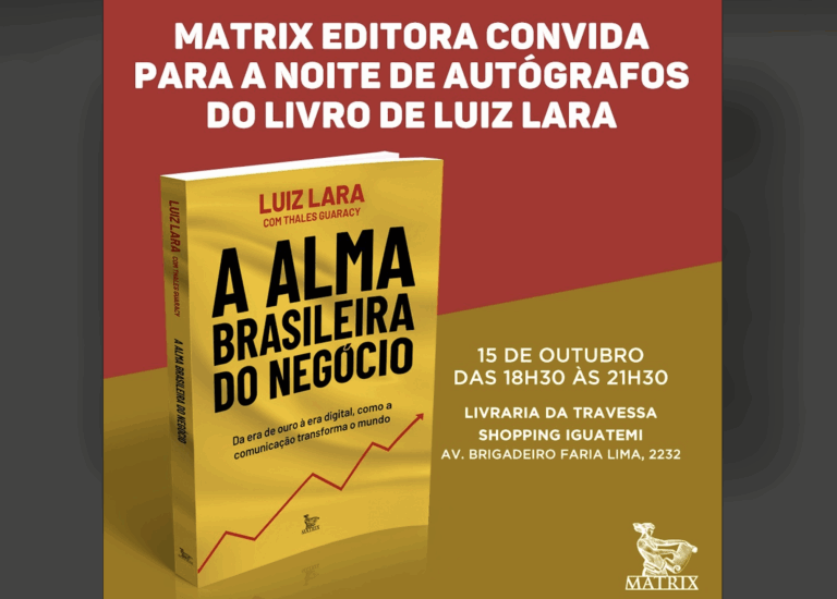 Luiz Lara lança “A alma brasileira do negócio