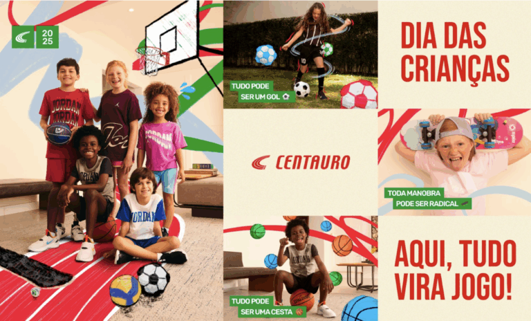 Centauro lança campanha ‘Aqui, Tudo Vira Jogo’