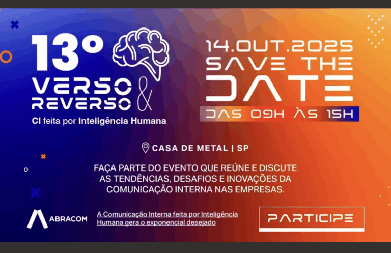 SP recebe a 13ª edição do Verso e Reverso da Comunicação Interna