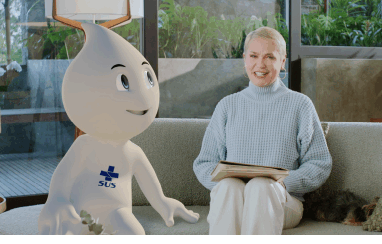 Xuxa e Zé Gotinha voltam à TV em campanha da Nova