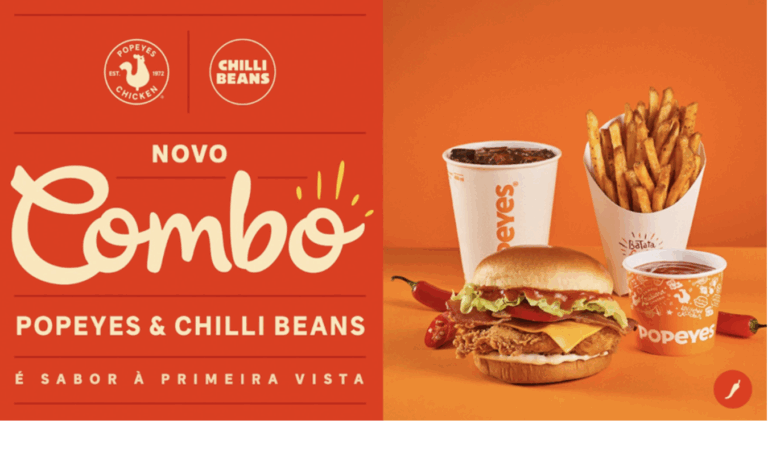 Popeyes e Chilli Beans lançam collab inédita