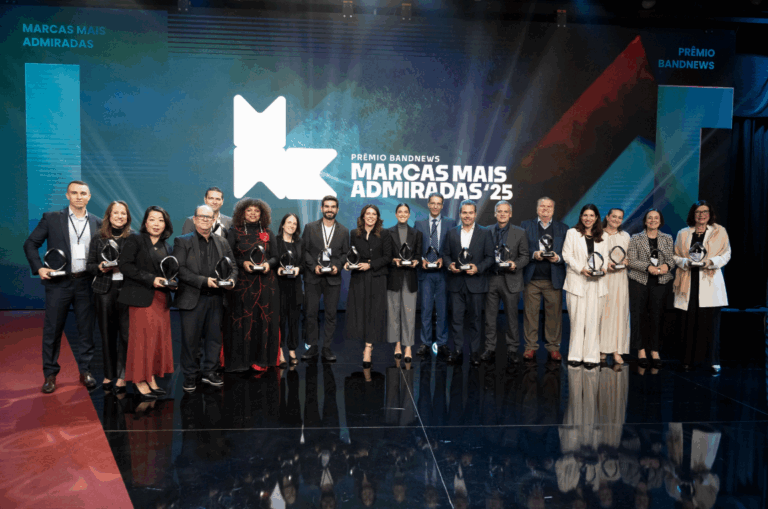 Grupo Band premia as marcas mais admiradas 2025
