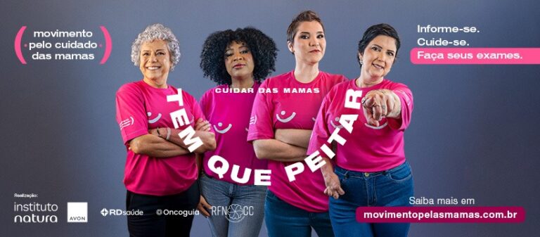 Natura e Avon lançam Movimento Pelo Cuidado das Mamas
