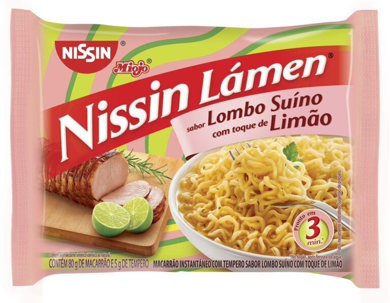 NISSIN apresenta lámen “Lombo Suíno com toque de Limão”