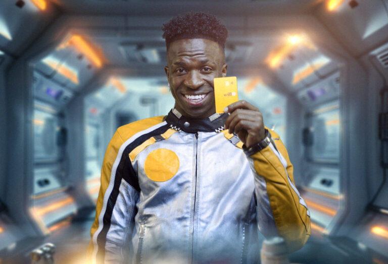 Vini Jr. vira herói em campanha do will bank