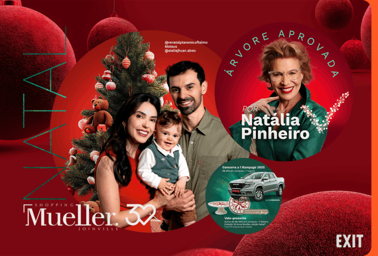 Exit cria Campanha de Natal do Shopping Mueller