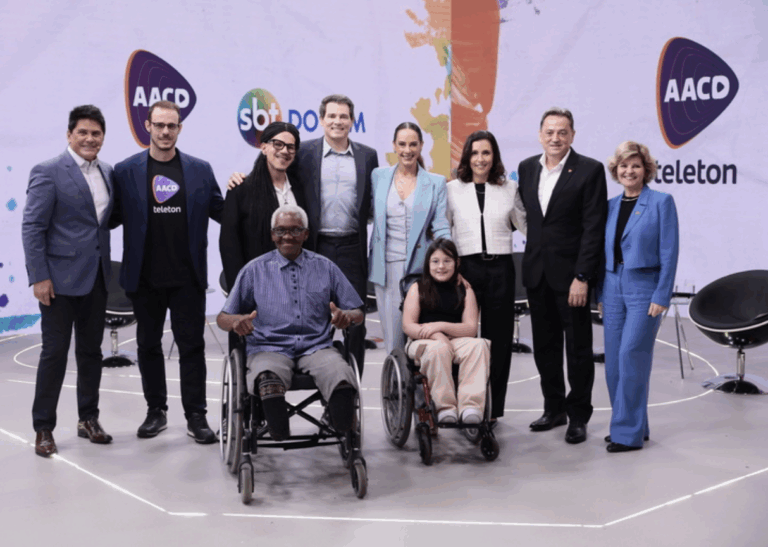 Teleton celebra os 75 anos da AACD