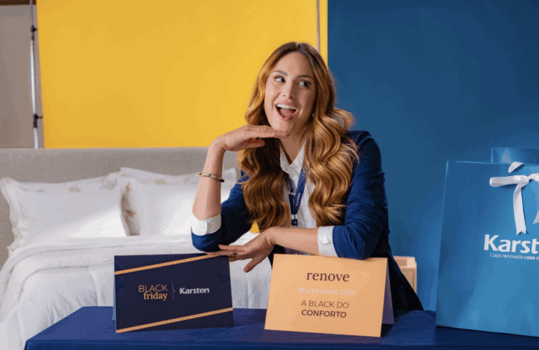 Yasmin Castilho brilha na Black Friday da Karsten