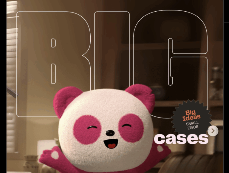 BIG e GUT Singapore dão vida ao ícone da foodpanda