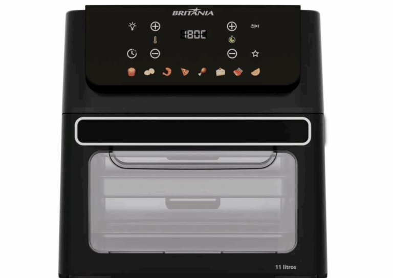 Air Fryer Oven Britânia BAF11A tem design moderno