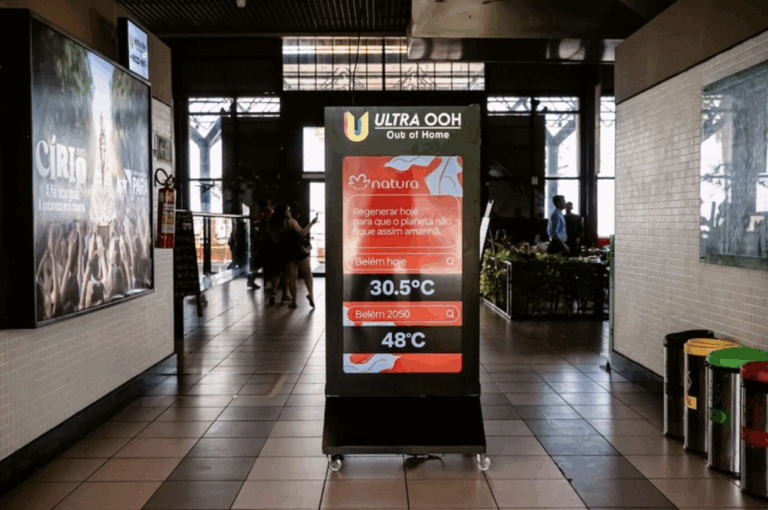 Natura lança termômetro com temperatura de 2050