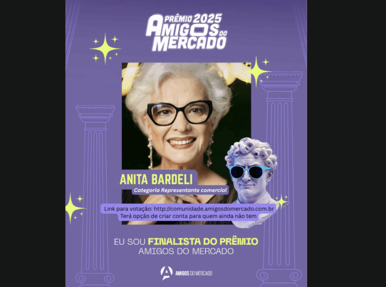 Anita Bardeli – Finalista Prêmio Amigos do Mercado