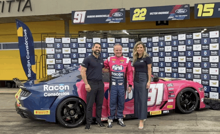 Rubens Barrichello é o novo embaixador da Racon Consórcios