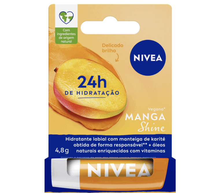 NIVEA lança Hidratante Labial Manga Shine