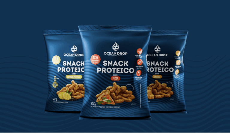Ocean Drop lança snacks proteicos veganos