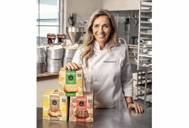 BR Mania lança panettones assinados por Carole Crema