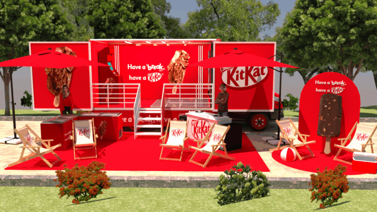 KitKat invade SP com Truck de sorvete