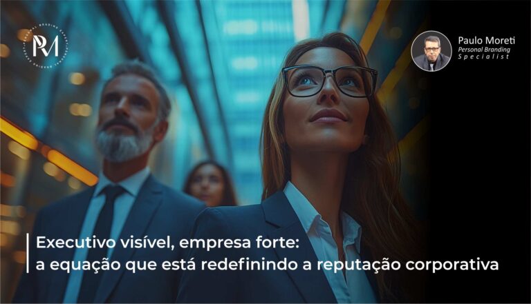 Executivo visível, empresa forte