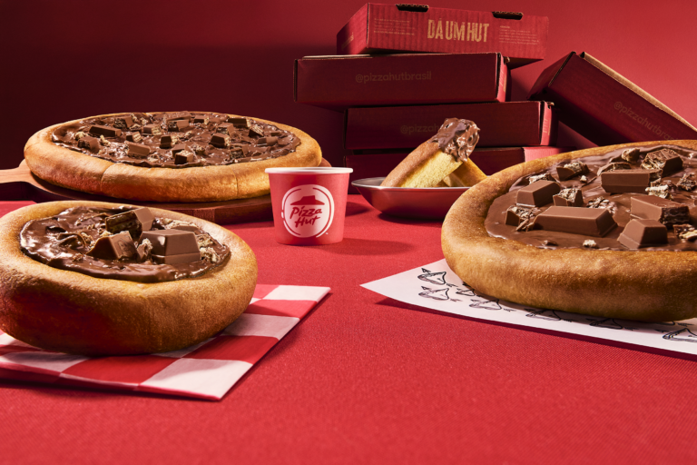 Pizza Hut + KitKat: encontro entre dois clássicos