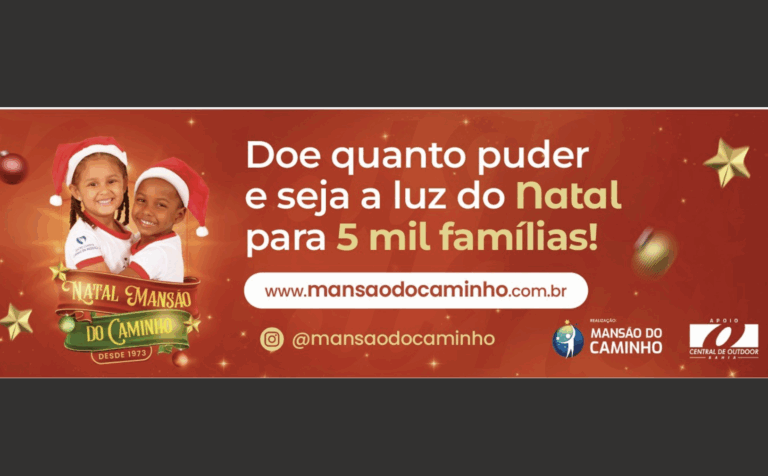 Central de Outdoor da Bahia apoia projetos humanitários