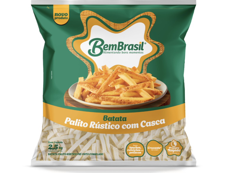 Bem Brasil lança Batata Palito Rústico com Casca