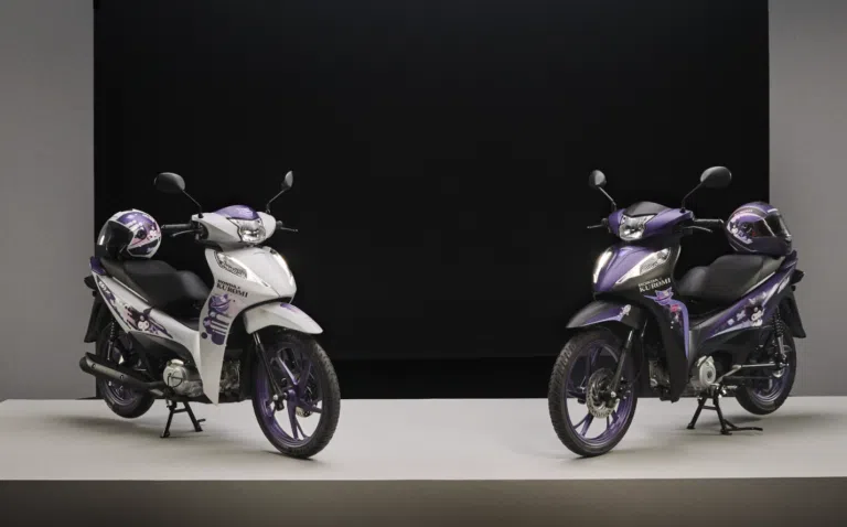 Honda apresenta moto conceito inspirada na Kuromi