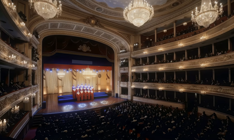 Coral de robôs canta no Natal da Lupo