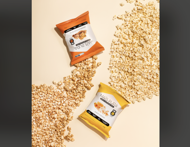 Maïs Pura lança pipoca com proteína do colágeno