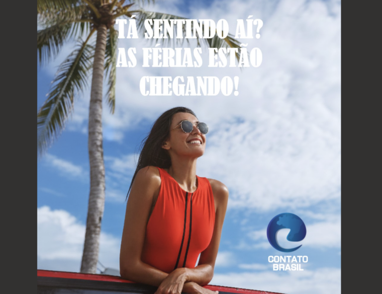 As férias chegam e sua marca pode brilhar. ✨