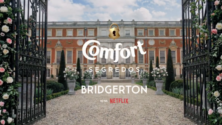 Comfort apresenta teaser Segredos Bridgerton