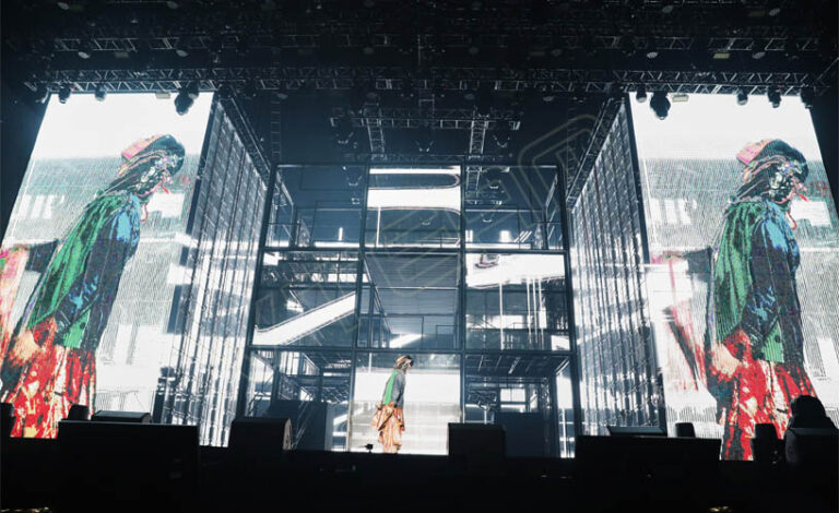 Palcos trazem integração dos painéis de LEDs de alta definição