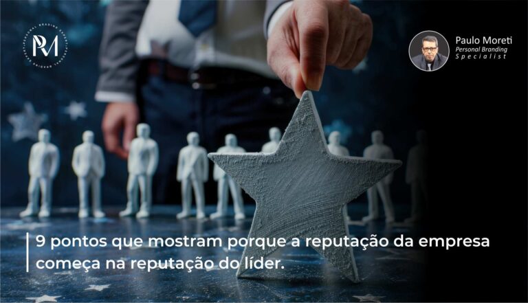 9 pontos sobre a reputação do líder.