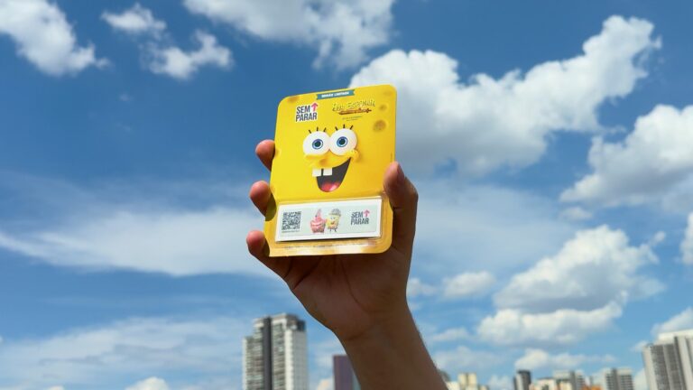 Sem Parar lança tag comemorativa do Bob Esponja