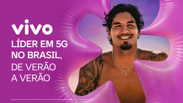 Vivo convida as pessoas a curtirem o verão
