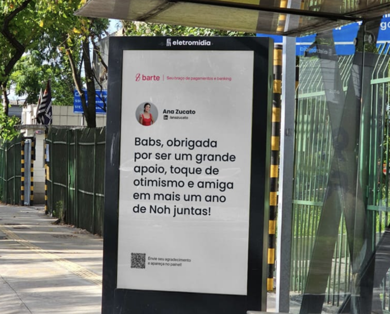 Barte transforma Outdoor na Faria Lima