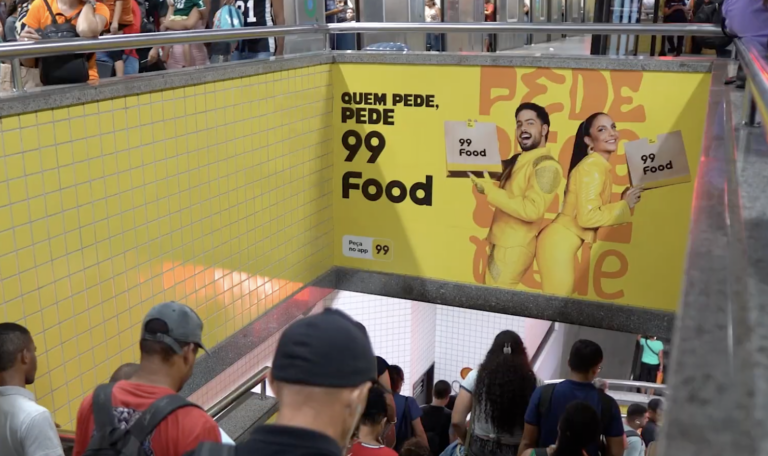 99Food chega em Recife com ação da Kallas Mídia OOH