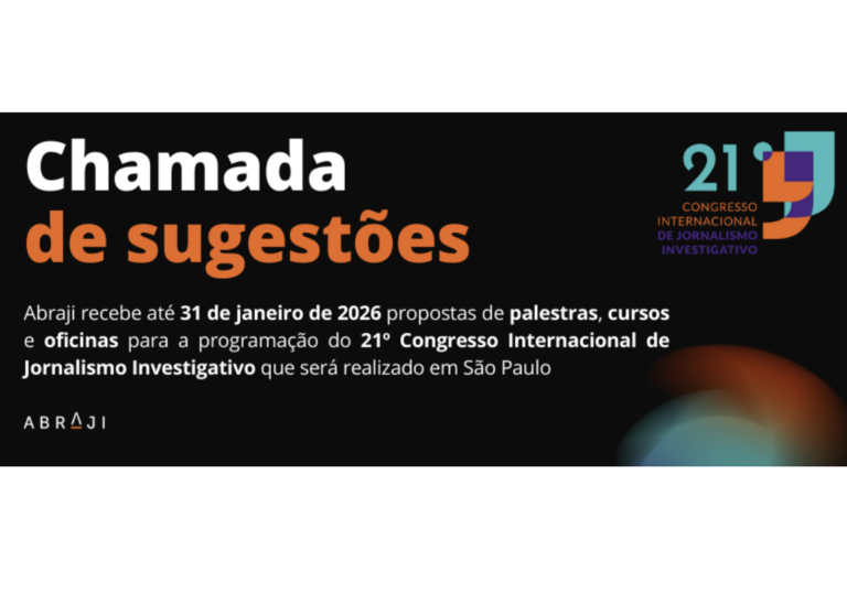 Abraji abre chamada pública para sugestões